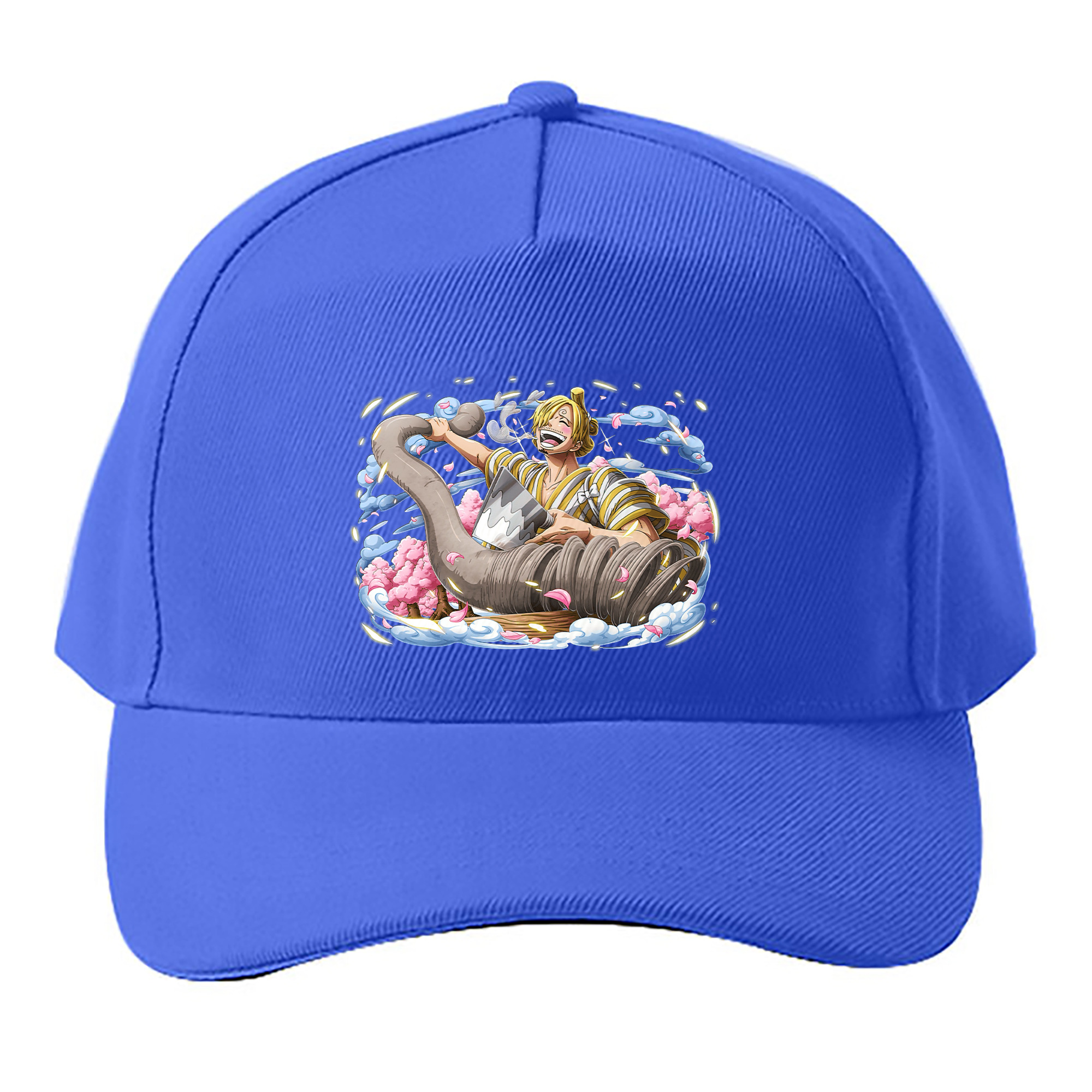 （画像用） ワンピース サンジ ONE PIECE Sanji ベースボールキャップ 綿100％ 男女兼用 帽子 スポーツ
